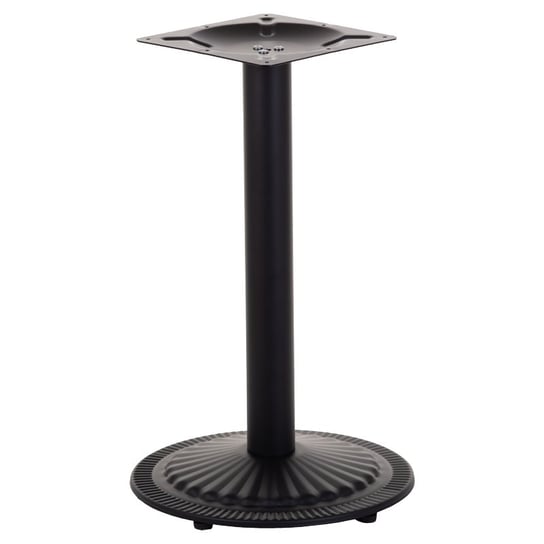 Metalowa podstawa stołu/stolika SH-4004-1, średnica 45cm, wysokość 72,5 cm, kolor czarny - do hotelu, restauracji ,baru, biura Stema