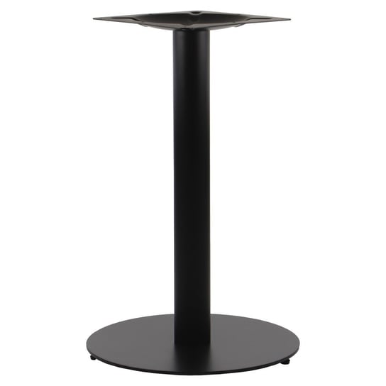 Metalowa podstawa stołu/stolika SH-5001-5, średnica 45 cm, wysokość 73 cm, kolor czarny - do hotelu, restauracji ,baru, biura Stema