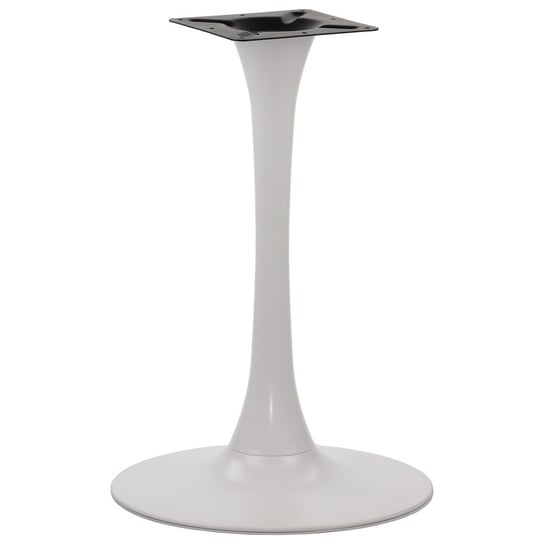 Metalowa podstawa stołu/stolika SH-9108, średnica 49 cm, wysokość 72,5 cm, kolor biały - do hotelu, restauracji ,baru, biura Stema