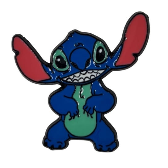 Metalowa Przypinka Niebiski Kosmita Stitch Pin Disney Inna marka
