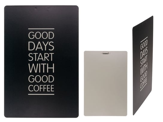 Metalowa tabliczka do powieszenia Good days start with good coffee Kemis - House of Gadgets
