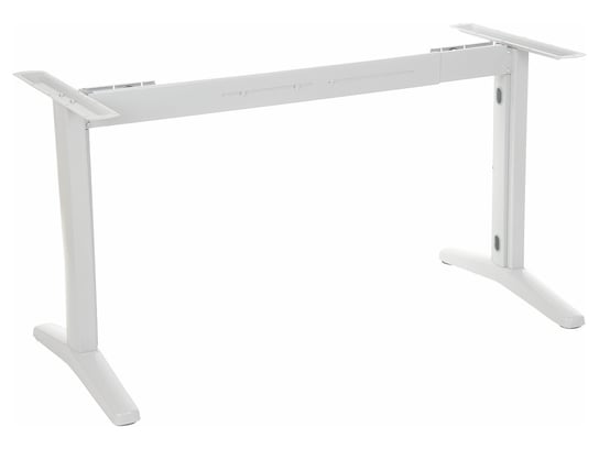 Metalowy stelaż do stołu lub biurka STT, długość regulowana, do blatów o długości 140-180 cm, wysokość 72,5 cm, kolor czarny Stema