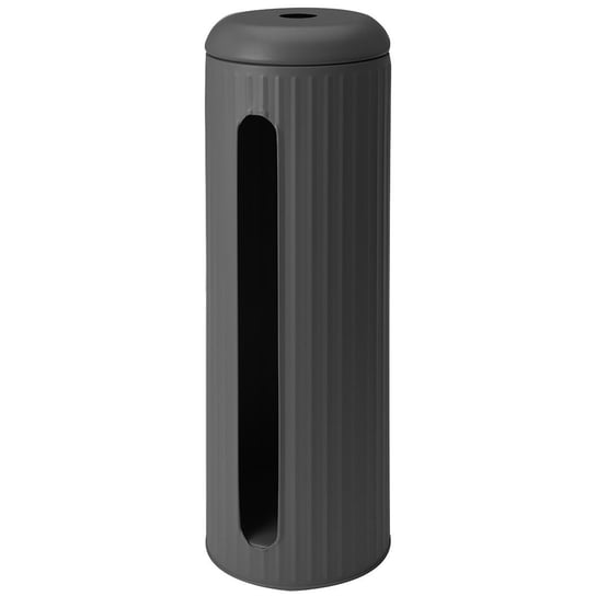 Metalowy stojak na papier toaletowy STORAGESOLUTIONS, czarny, 15x47 cm StorageSolutions