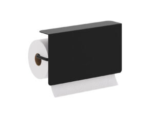 Metalowy uchwyt na ręcznik papierowy czarny matowy Inna marka