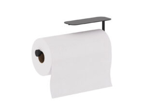 Metalowy uchwyt na ręcznik papierowy Simple czarny matowy Inna marka