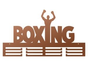 Metalowy Wieszak Na Medale Boxing Ii 60 Cm Miedziany Inna marka