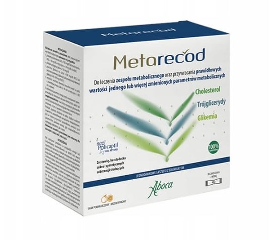 MetaRecod, Aboca, Suplement diety na Cholesterol, 40 sasz. ABOCA