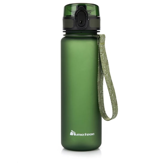Meteor, Bidon sportowy, ciemnozielony, 500 ml Meteor