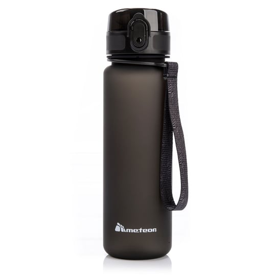 Meteor, Bidon sportowy, czarny, 650 ml Meteor