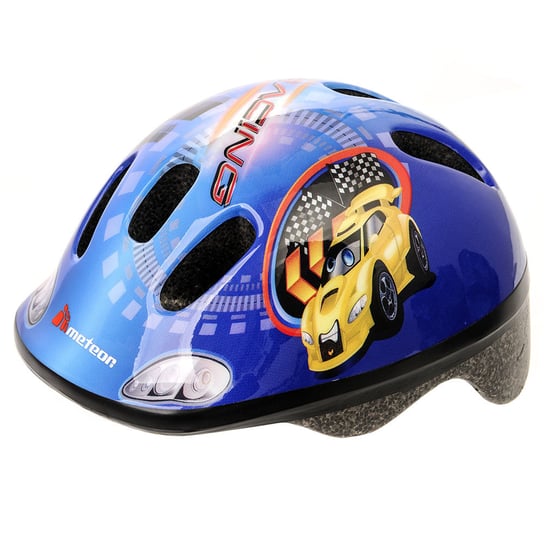 Meteor, Kask ochronny, dziecięcy, MV6-2, RACING, rozmiar 48-52 Meteor