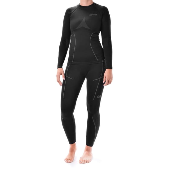 Meteor, Komplet Bielizny Termoaktywnej Woman Black 2024 L/XL Meteor