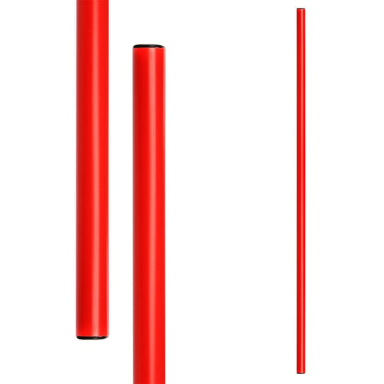 Meteor, Laska gimnastyczna, czerwony, 100 cm Meteor