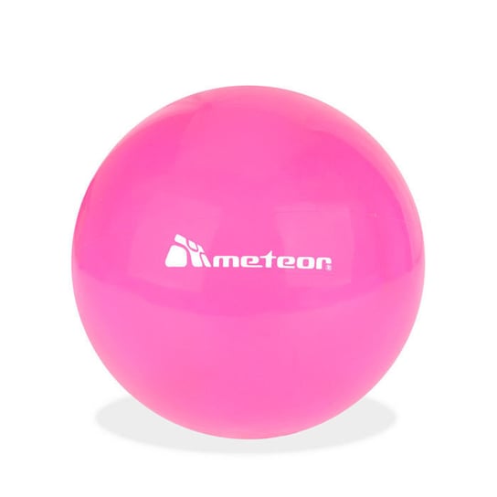 Meteor, Piłka gimnastyczna, 18 cm, różowa Meteor