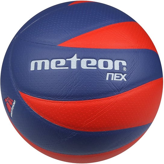 Meteor, Piłka siatkowa NEX, czerwono-niebieska, rozmiar 5 Meteor