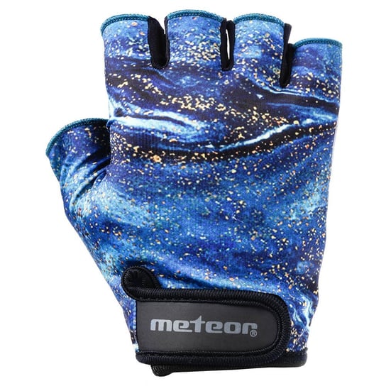 Meteor, Rękawiczki rowerowe, TOP TX13, niebieski, rozmiar L Meteor