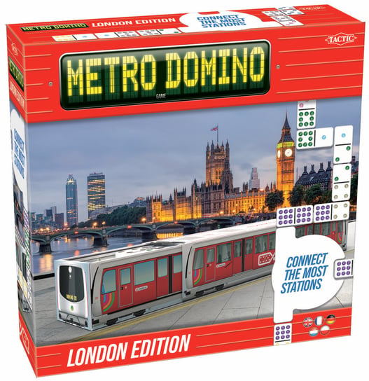 Metro Domino London gra planszowa Tactic Games Tactic Games