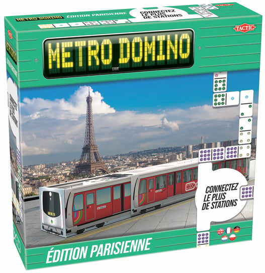 Metro Domino Paris gra planszowa Tactic Games Tactic Games