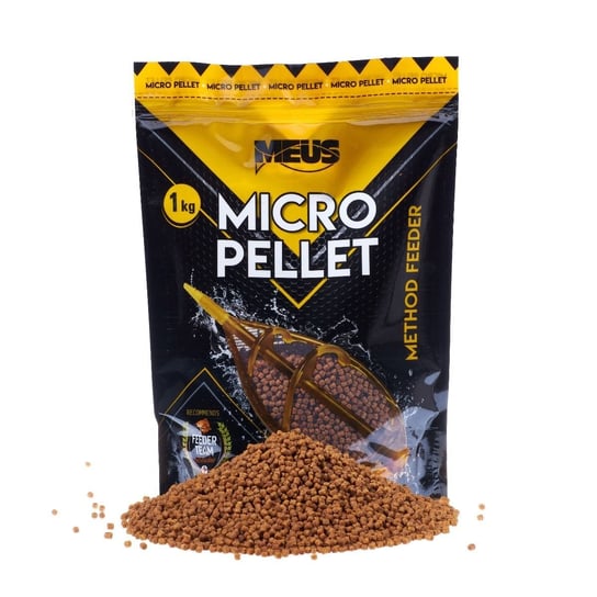 Meus Pellet Durus 2mm Micropellet Orzech Tygrysi 1kg folia                 |PD2OT MEUS