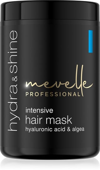 Mevelle, Maska do włosów Hydra & Shine, 900 ml mevelle professional