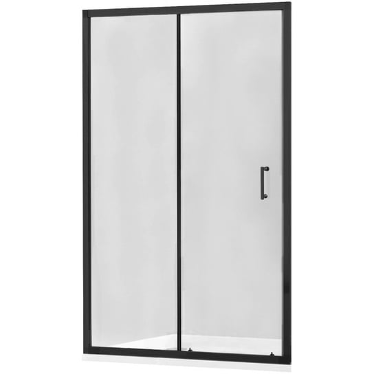 Mexen Apia drzwi prysznicowe rozsuwane 100 cm, transparent, czarne - 845-100-000-70-00 Mexen