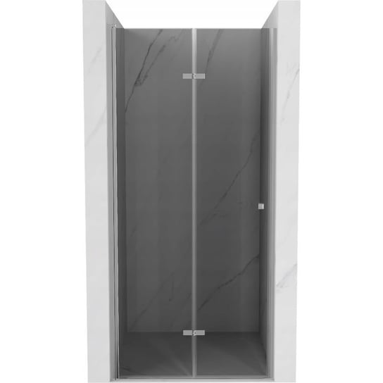 Mexen Lima drzwi prysznicowe składane 90 cm, grafit, chrom Mexen