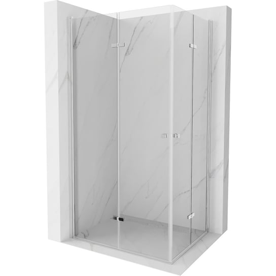 Mexen Lima Duo kabina prysznicowa składana 90 x 70 cm, transparent, chrom Mexen