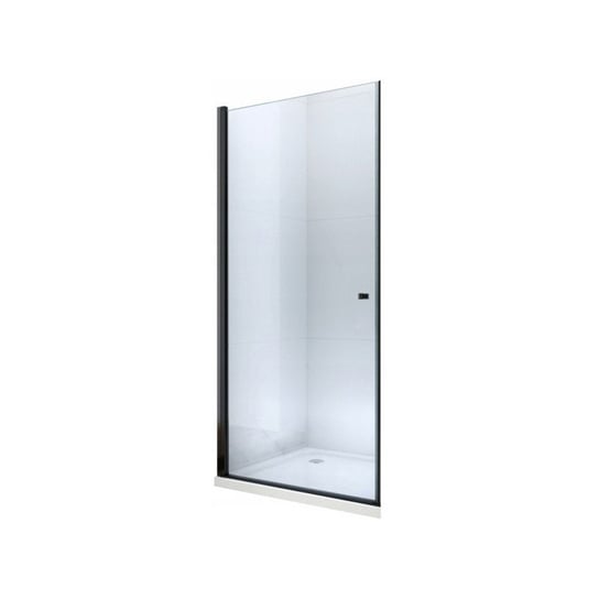 Mexen Pretoria drzwi prysznicowe uchylne 70 cm, transparent, czarne - 852-070-000-70-00 Mexen