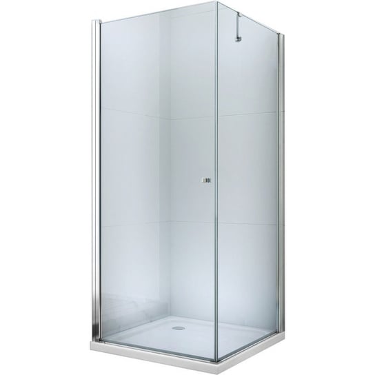 Mexen Pretoria kabina prysznicowa uchylna 80 x 80 cm, transparent, chrom - 852-080-080-01-00 Mexen