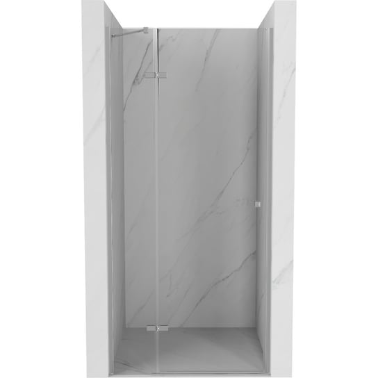 Mexen Roma drzwi prysznicowe uchylne 110 cm transparent chrom Mexen