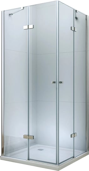 Mexen Roma Duo kabina prysznicowa uchylna 110 x 80 cm, transparent, chrom - 854-110-080-02-00 Mexen