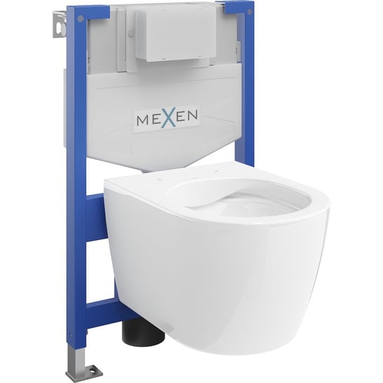 Mexen zestaw podtynkowy WC stelaż Fenix XS-F z miską WC Carmen, biały Mexen