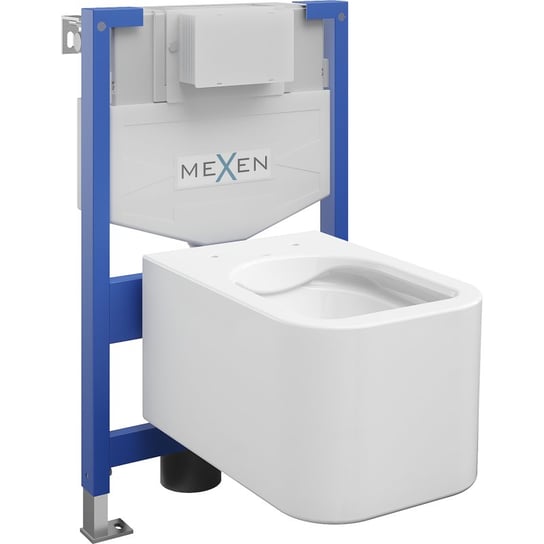 Mexen zestaw podtynkowy WC stelaż Fenix XS-F z miską WC Elis, biały Mexen