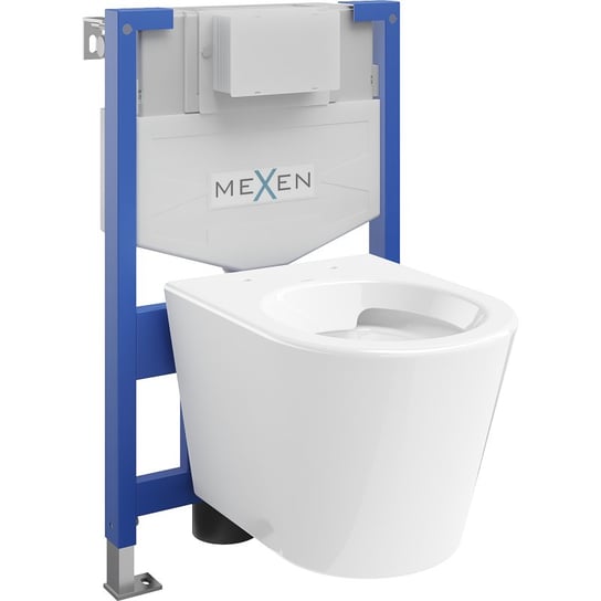 Mexen zestaw podtynkowy WC stelaż Fenix XS-F z miską WC Rico, biały Mexen