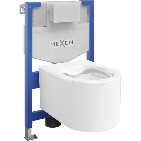 Mexen zestaw podtynkowy WC stelaż Fenix XS-F z miską WC Sofia, biały Mexen
