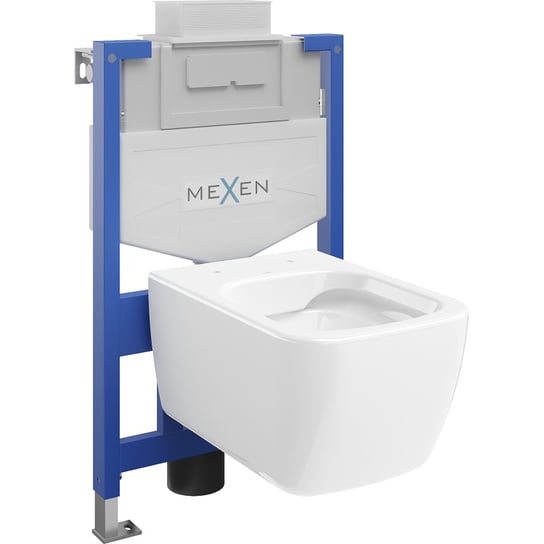Mexen zestaw podtynkowy WC stelaż Fenix XS-U z miską WC Stella, biały Mexen
