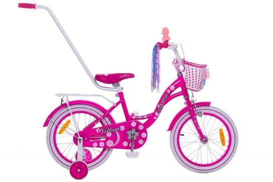Mexller, Rower dla dzieci, Village 16", różowy 2020, dziewczęcy Mexller