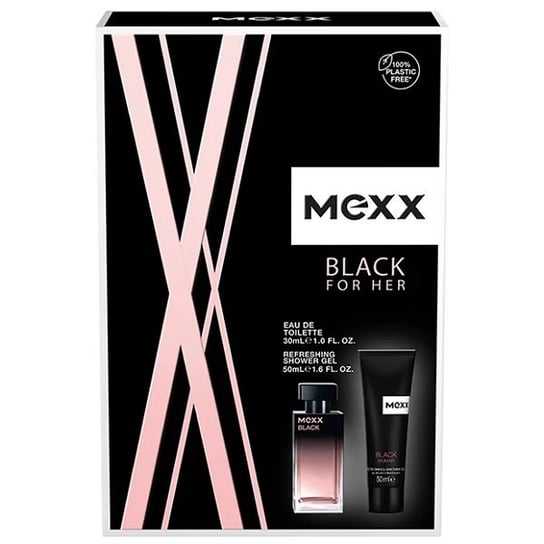 Mexx, Black For Her, zestaw prezentowy Kosmetyków, 2 Szt. Mexx