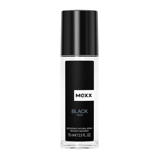 Mexx, Black Man, Dezodorant w naturalnym sprayu dla mężczyzn, 75 ml Mexx