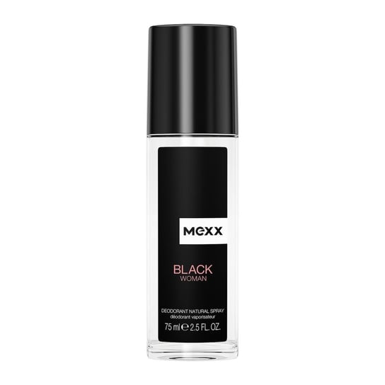 Mexx, Black Woman, Dezodorant dla kobiet w naturalny spray'u, 75 ml Mexx