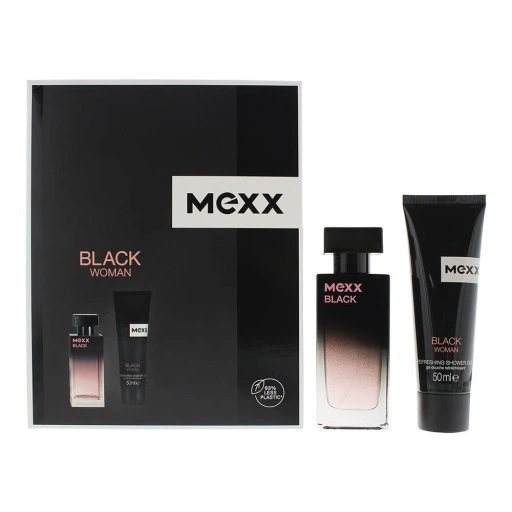 MEXX, Black Woman, Zestaw kosmetyków do pielęgnacji, 2 szt. Mexx