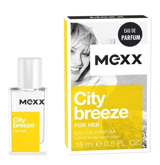 Mexx, City Breeze for Her, woda toaletowa, 15 ml Mexx