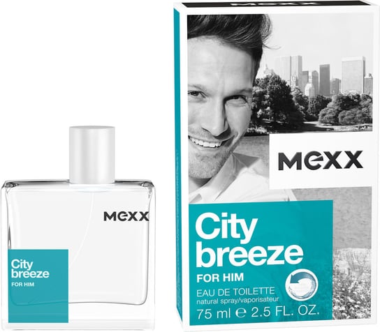 Mexx, City Breeze for Him, woda toaletowa, 75 ml Mexx