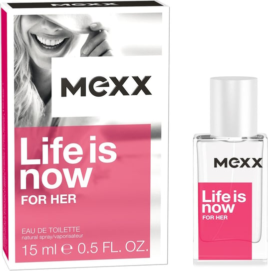 Mexx, Life is Now for Her, woda toaletowa, 15 ml Mexx