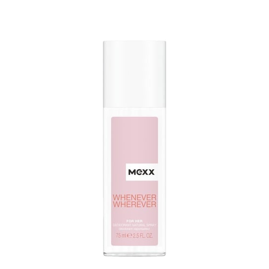 Mexx, Whenever Wherever For Her, Dezodorant w naturalnym sprayu dla kobiet, 75 ml Mexx