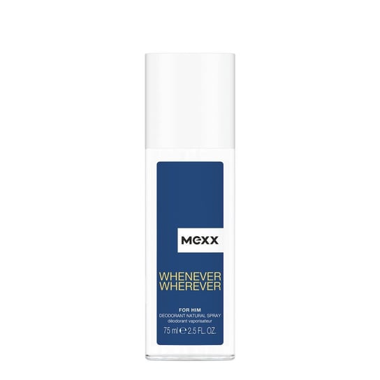 Mexx, Whenever Wherever For Him, Dezodorant w naturalnym sprayu dla mężczyzn, 75 ml Mexx