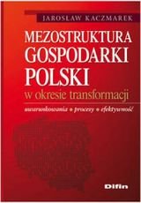 Mezostruktura gospodarki Polski w okresie transformacji Kaczmarek Jarosław