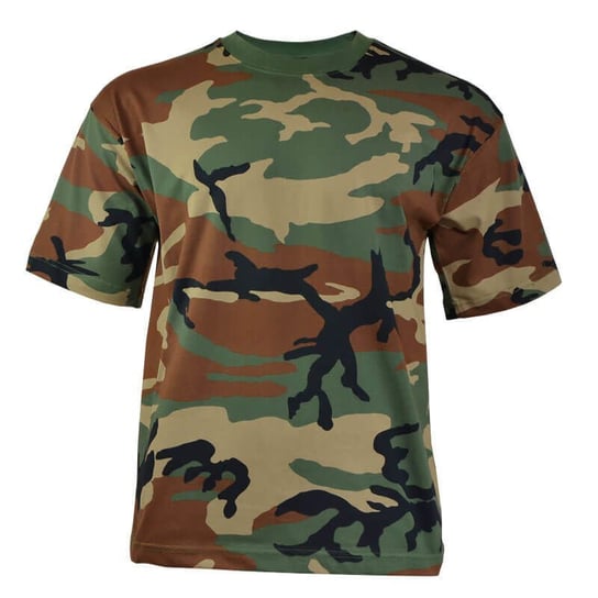 MFH Koszulka Dziecięca T-Shirt Woodland - Woodland - S MFH