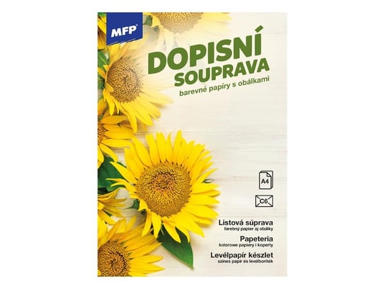 MFP, papeteria lux kwiaty słoneczniki 5550332 - MFP | Sklep EMPIK.COM