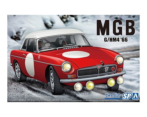 MGB BLMC G/HM4 Club Rally '66 1:24 Aoshima 061268 Inny producent