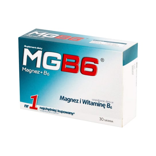 MGB6, suplement diety, 30 tabletek Aflofarm